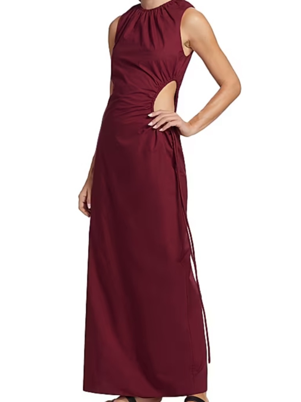NWT • SIR the label Dion dress in plum - size 2